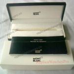 Replica Mont Blanc Black Leather Pen Box With Papers For Sale
